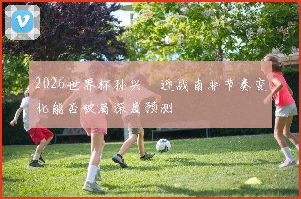 2026世界杯孙兴慜迎战南非节奏变化能否破局深度预测